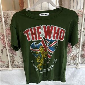 Daydreamer Vintage style Tee Shirt, Size XS, The Who, Short Sleeve Tee